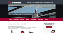 Desktop Screenshot of brandex.nl