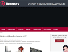 Tablet Screenshot of brandex.nl